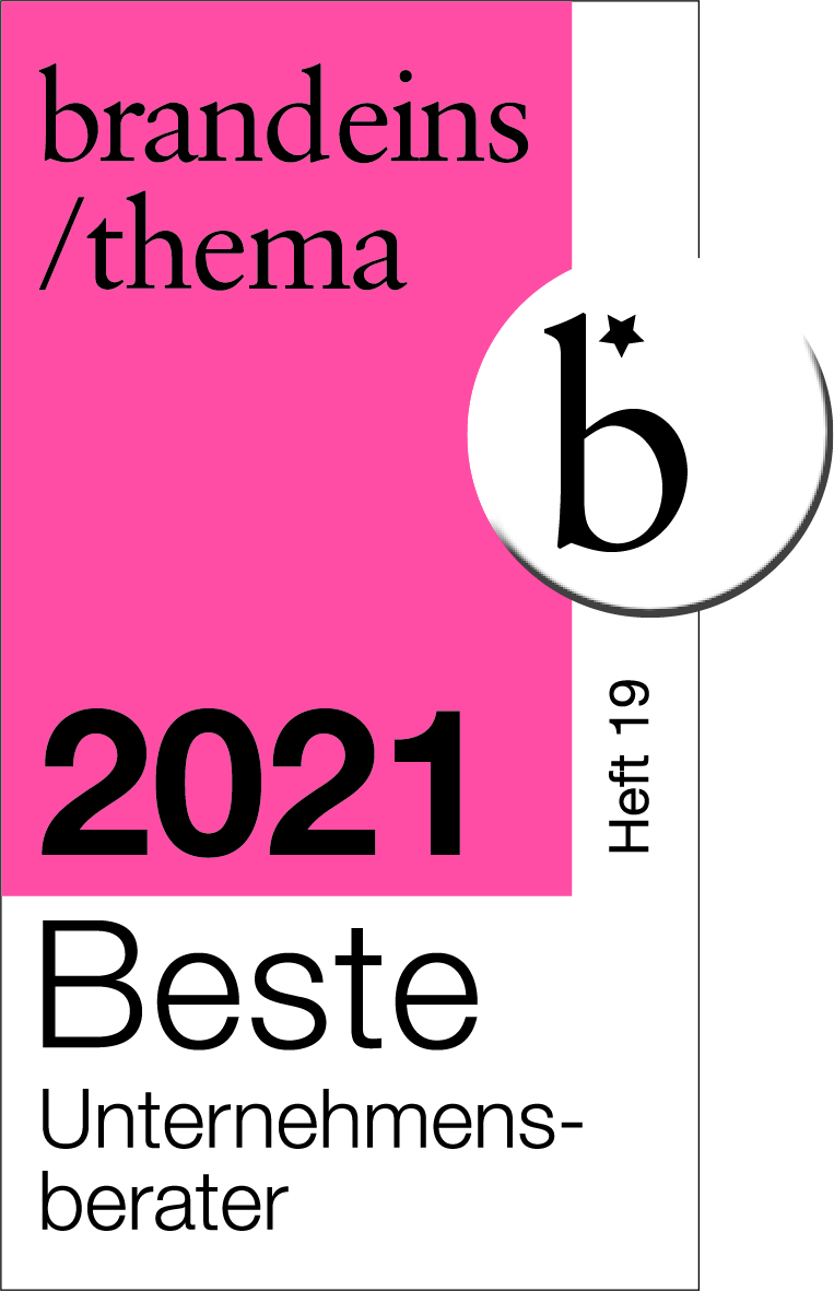 Beste Berater 2021 Siegel change factory