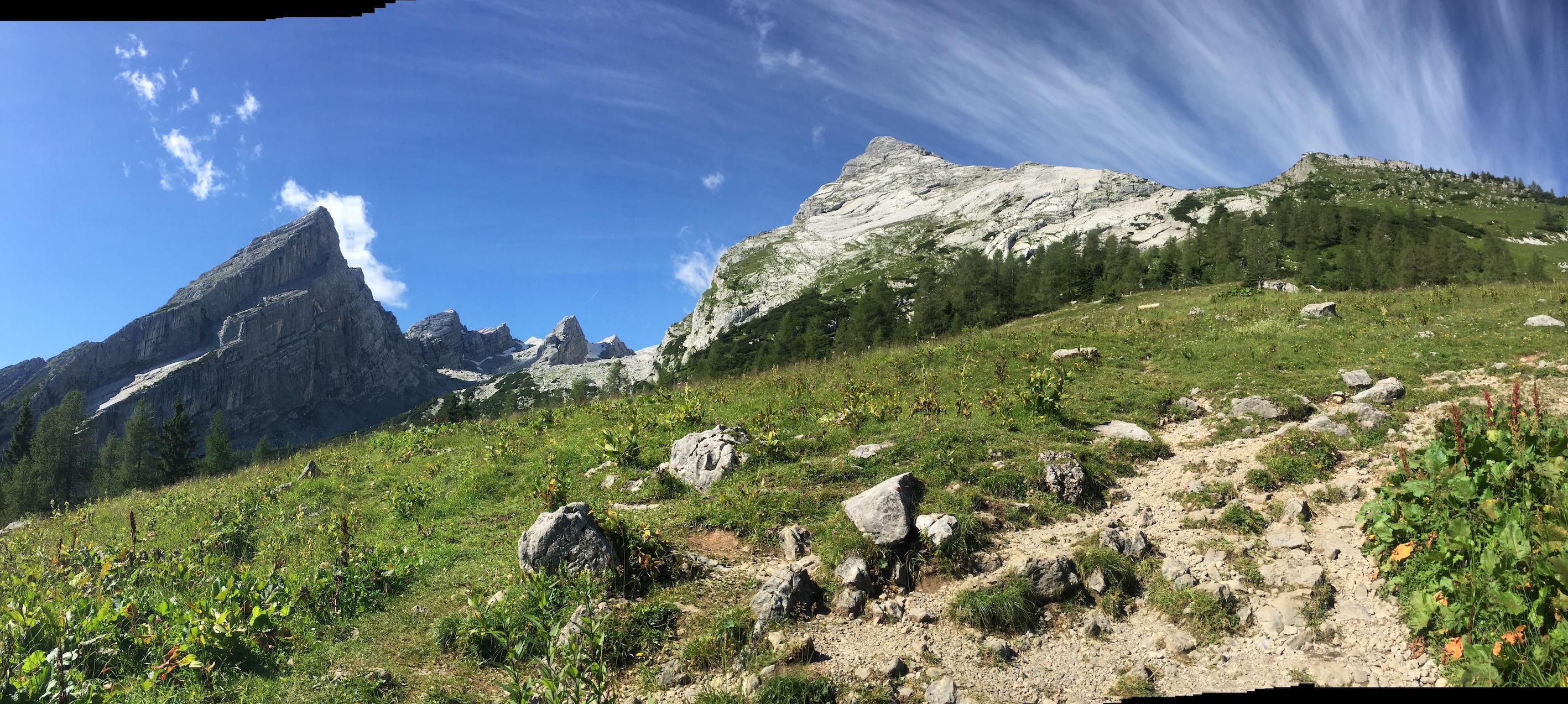 Ausblick auf Gipfel